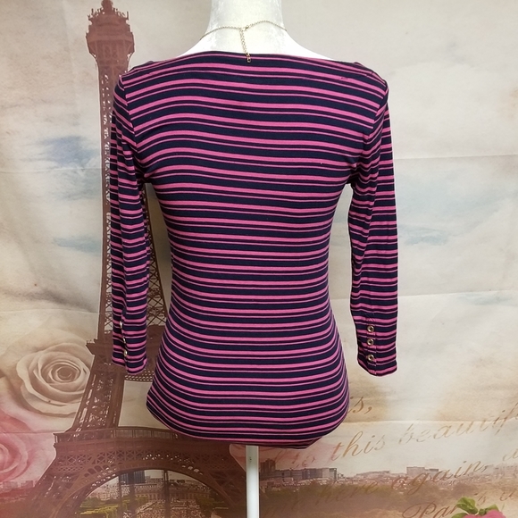 ⭐️ Carole Little striped top - Picture 6 of 8